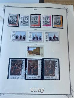 Peru Stamp Collection 1857-1975 Album