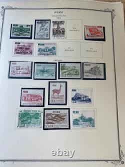 Peru Stamp Collection 1857-1975 Album