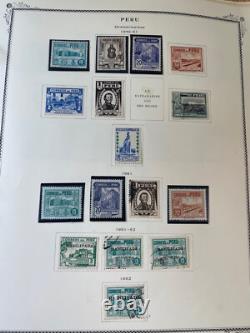 Peru Stamp Collection 1857-1975 Album