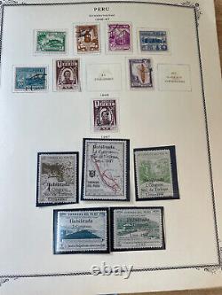 Peru Stamp Collection 1857-1975 Album