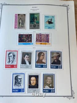Peru Stamp Collection 1857-1975 Album