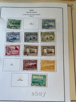 Peru Stamp Collection 1857-1975 Album