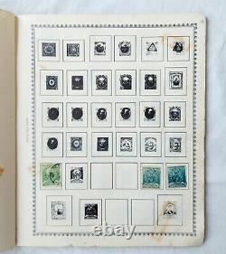 Peru stamp collections in albums