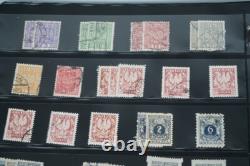 Poland Collection Of 1400+ Stamps Mint And Used In An Album On Stock Pages