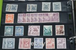 Poland Collection Of 1400+ Stamps Mint And Used In An Album On Stock Pages