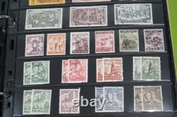 Poland Collection Of 1400+ Stamps Mint And Used In An Album On Stock Pages