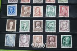 Poland Collection Of 1400+ Stamps Mint And Used In An Album On Stock Pages