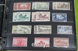 Poland Collection Of 1400+ Stamps Mint And Used In An Album On Stock Pages