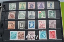 Poland Collection Of 1400+ Stamps Mint And Used In An Album On Stock Pages