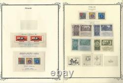 Poland Stamp Collection 1960-1974 in Scott Specialty Album, 100 Pgs & Binder