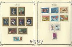 Poland Stamp Collection 1960-1974 in Scott Specialty Album, 100 Pgs & Binder