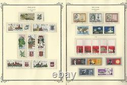 Poland Stamp Collection 1960-1974 in Scott Specialty Album, 100 Pgs & Binder