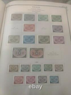 Poland stamp collection under German occupation 1930s remarkable history hcv