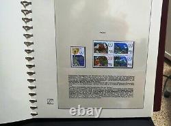 Pope John Paul II Collection Of Stamps In Dual Safe Album 56 Pages