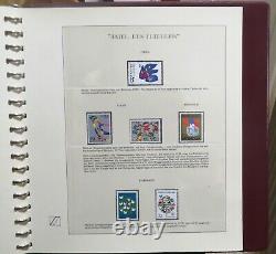 Pope John Paul II Collection Of Stamps In Dual Safe Album 56 Pages