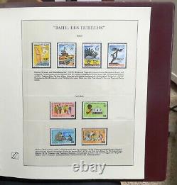 Pope John Paul II Collection Of Stamps In Dual Safe Album 56 Pages