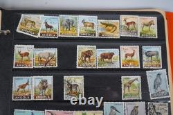 Portugal Colonies Collection Of 850+ Stamps Mint & Used In Album On Stock Pages
