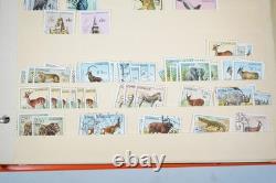 Portugal Colonies Collection Of 850+ Stamps Mint & Used In Album On Stock Pages