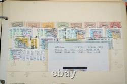 Portugal Colonies Collection Of 850+ Stamps Mint & Used In Album On Stock Pages