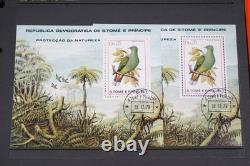 Portugal Colonies Collection Of 850+ Stamps Mint & Used In Album On Stock Pages