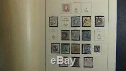 Portugal stamp collection in Schaubek album to'65 with 950 or so classic stamps
