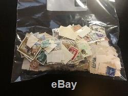 Postage Stamps of World Album 3 bags Huge Stamp Collection 30s-40s