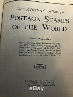 Postage Stamps of World Album 3 bags Huge Stamp Collection 30s-40s