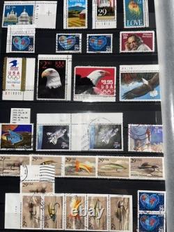 Powerful Loaded U. S. Stamp Collection in Scott Album Mint Used Blocks 1981-1991