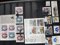 Powerful Loaded U. S. Stamp Collection in Scott Album Mint Used Blocks 1981-1991