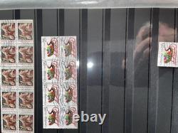 Powerful Loaded U. S. Stamp Collection in Scott Album Mint Used Blocks 1981-1991