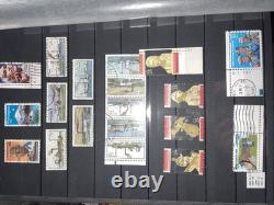 Powerful Loaded U. S. Stamp Collection in Scott Album Mint Used Blocks 1981-1991