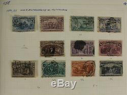 Powerful US Stamp Collection in Schaubek Album High CV, Early, BOB & More! Look