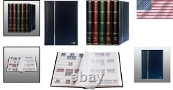 Prophila Stamp Album Blue Cover, 60 White Pages
