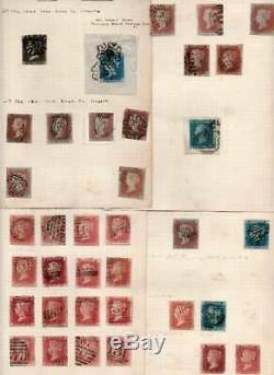 QV to QE2 collection in small album 1840 1d Penny Black 2d blue etc, 100's