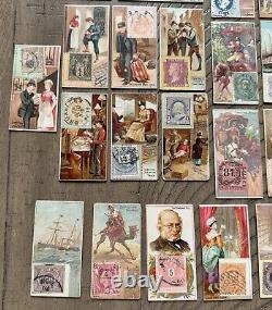 RARE FIND 1889 N85 W Duke Sons & Co Postage Stamps Cards Complete Set Of 50