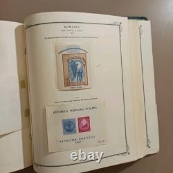 ROMANIA, Advanced Stamp Collection hinged in Scott Specialty album High Catalog