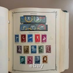 ROMANIA, Advanced Stamp Collection hinged in Scott Specialty album High Catalog