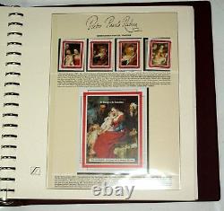 RUBENS collection stamp album world stamps mini-sheets galore JOB LOT