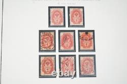 RUSSIA 1850s-1910s COLLECTION OF 475 STAMPS MINT & USED STORED IN ALBUM