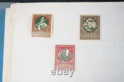 RUSSIA 1860s-1970s COLLECTION OF 7,300+ STAMPS MINT & USED IN MINKUS ALBUM