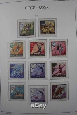 RUSSIA Complete MNH 1960-1991 Stamp Collection Lighthouse Albums with Imperforated