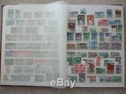 RUSSIA Excellent Stamp Collection In Album Over 1400 Old stamps