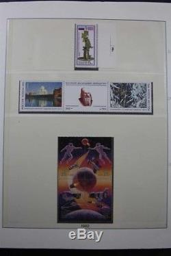 RUSSIA Premium MNH 1992-2015 Stamp Collection with Definitives 6 Lindner Albums