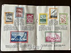 Rare 1935 Sinclair Refining Promo Dinosaur Stamp Album Contemporary Reptiles
