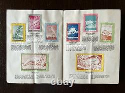 Rare 1935 Sinclair Refining Promo Dinosaur Stamp Album Contemporary Reptiles