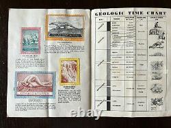 Rare 1935 Sinclair Refining Promo Dinosaur Stamp Album Contemporary Reptiles