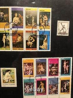 Rare Collection Of 140 Stamps