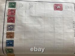Rare The Modern Postage Stamp Album Lots Of Collectible Stamps 1853-1930