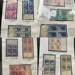 Rare USA Postal? Stamp Collection 2 Books Collectors Stamps 1940-1961