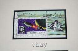 Ras Al Khaimah & St. Vincent Jfk Collection Of 110+ Stamps & 70+ Sheets In Album
